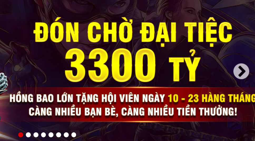 Cơn mưa khuyến mãi từ 99win33